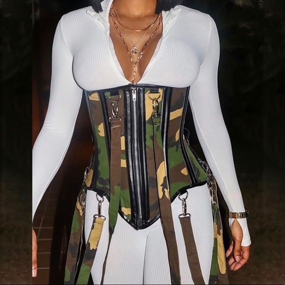 Stretch Camo Corset - Picture 1 of 1